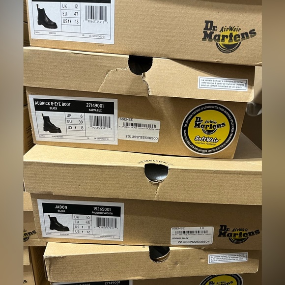 AUDRICK NAPPA LEATHER PLATFORM ANKLE BOOTS MSRP$240 in Black Nappa - Picture 13 of 13